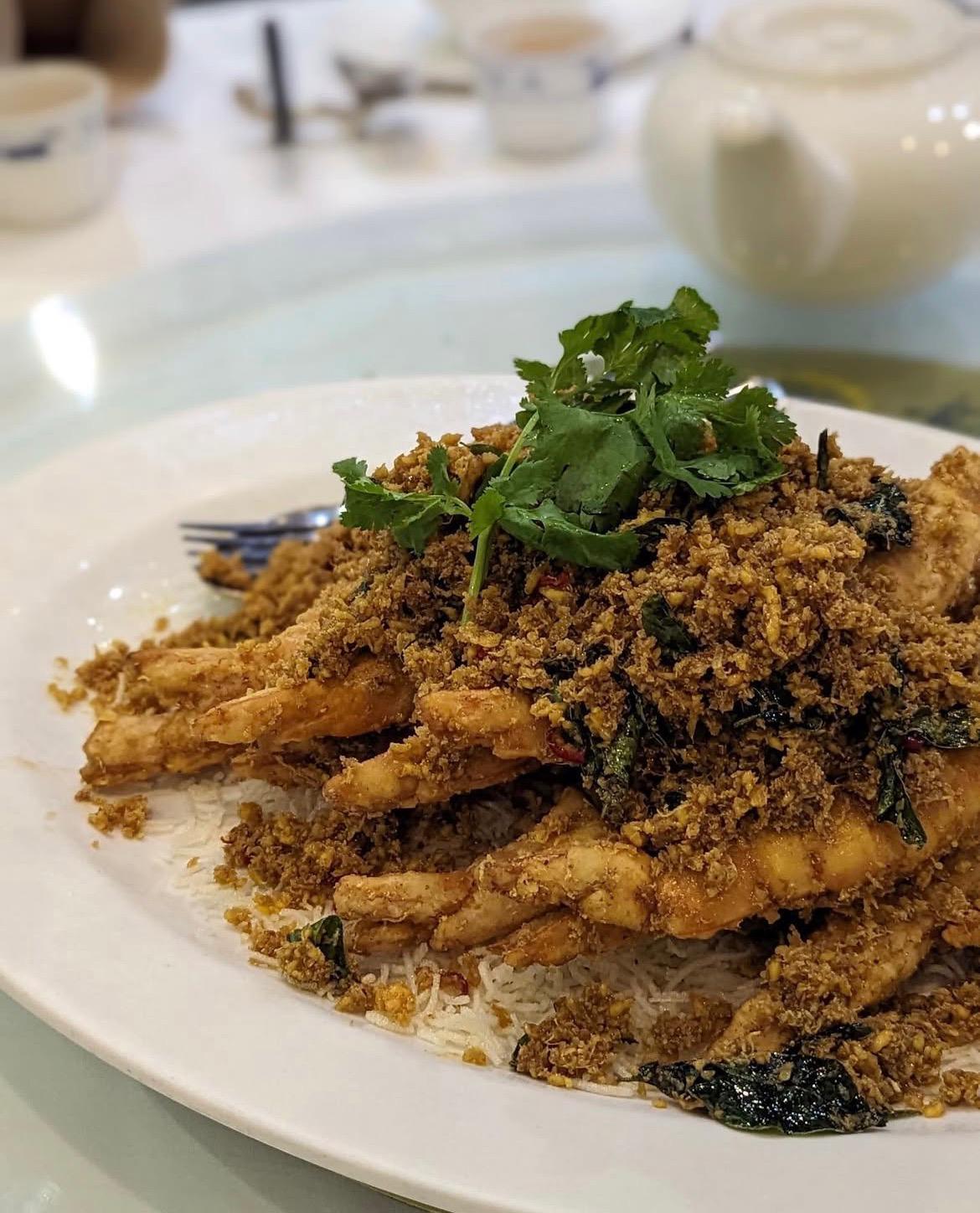 Malaysian Style Butter Prawn