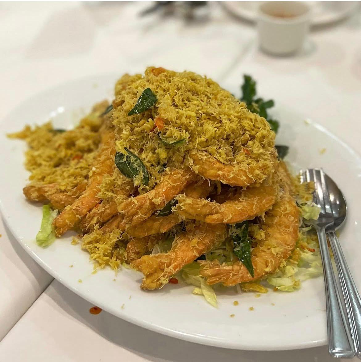 Malaysian Style Butter Prawn