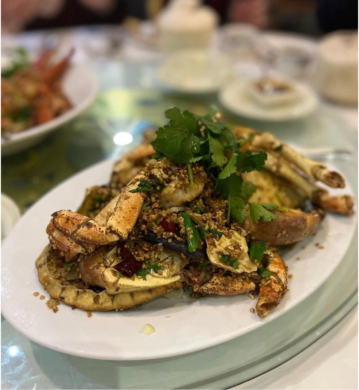 Typhoon Shelter Style Fried Crab